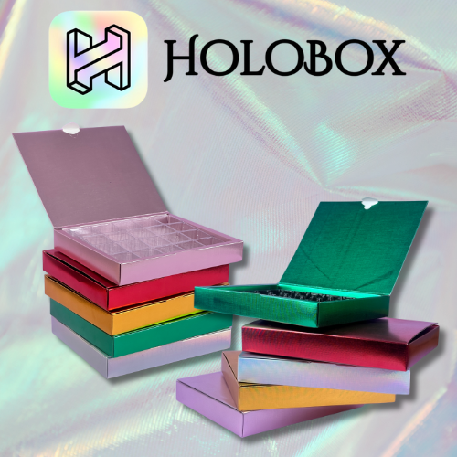 Custom Box Hologram - Box Packaging Terbaik