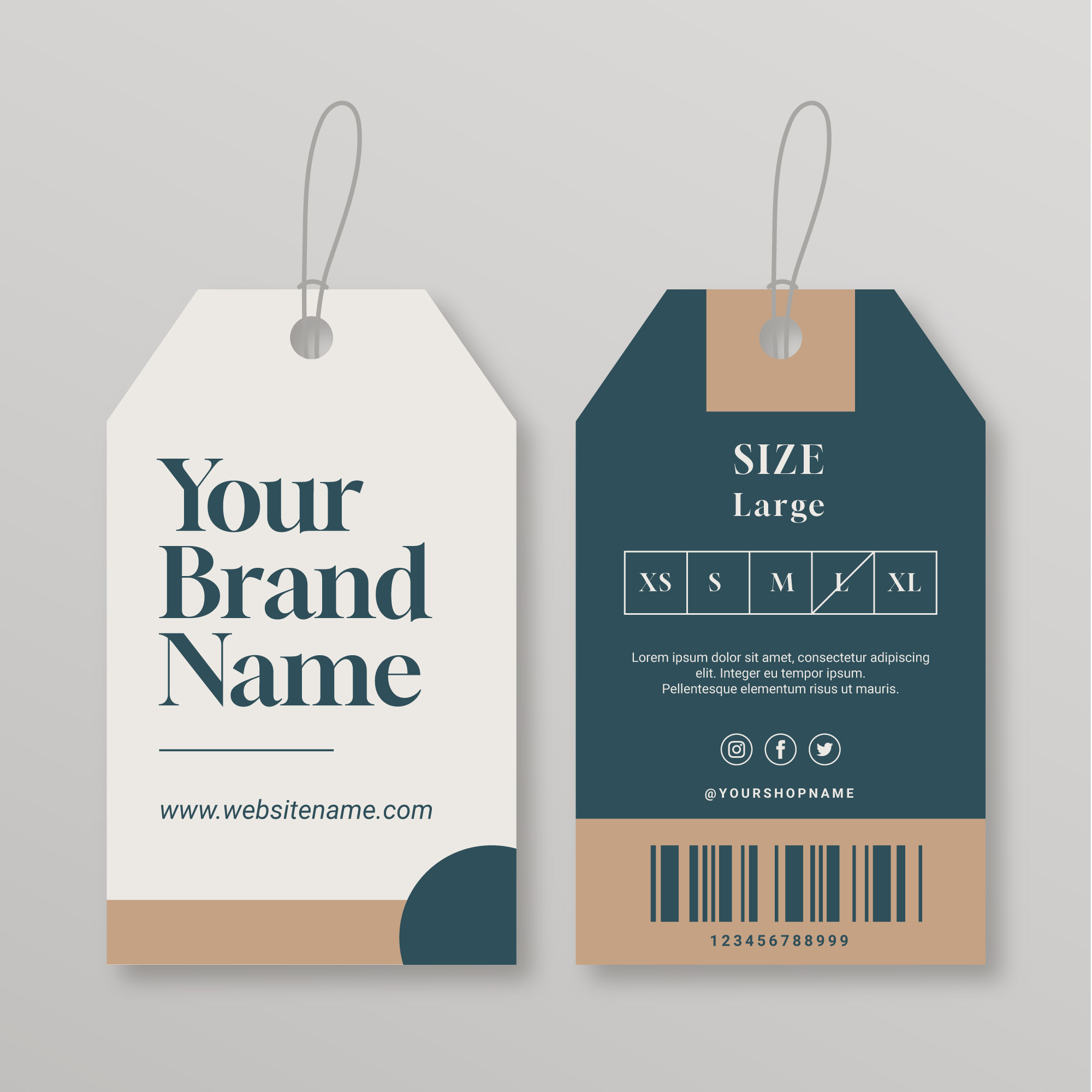 Hang Tag - Custom Box Packaging